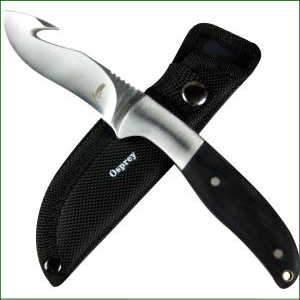3009 OSPREY KNIFE WITH GUT HOOK IN CASE – Swan Hill Fishing & Shooting