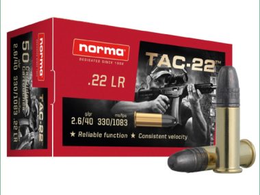 NORMA 22LR TAC-22 SUBSONIC 40GR HP 50PK