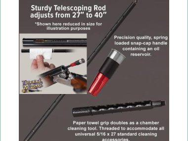 BW001 BARREL WIZARD 12G CLEANING ROD