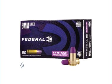 FEDERAL 9MM LUGER 124GR TSJ FN SYNTECH