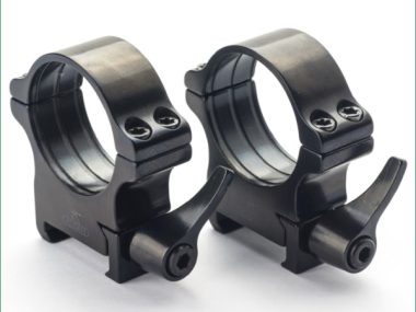 RUSAN 30MM QR RINGS WEAVER 12MM BASE