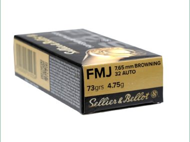 SELLIER & BELLOT 32ACP 73GR FMJ 50PK