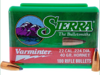 S1200 SIERRA 22CAL 40GR HORNET 100PK
