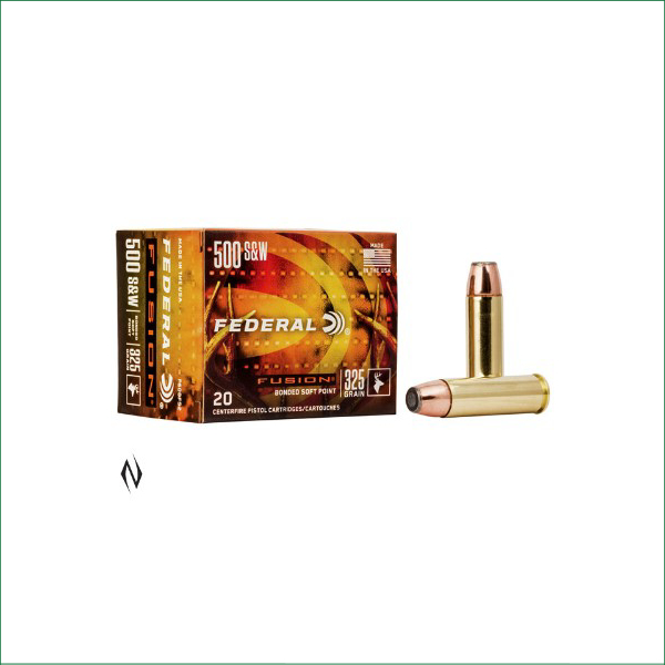 FEDERAL 500 S&W 325GR FUSION
