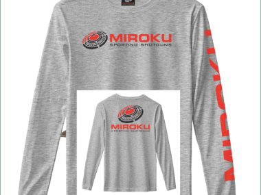 MIROKU PRECISION L/SLEEVE TEE GREY MED