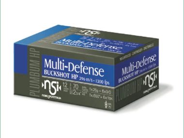 NSI MULTIDEFENSE BUCKSHOT HP 40GM 1300FP