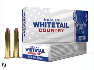 NOSLER WHITETAIL 45-70 GOVT 300GR SW