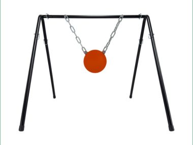 RIDGETEK 8'' X 1/2'' AR500 GONG & STAND