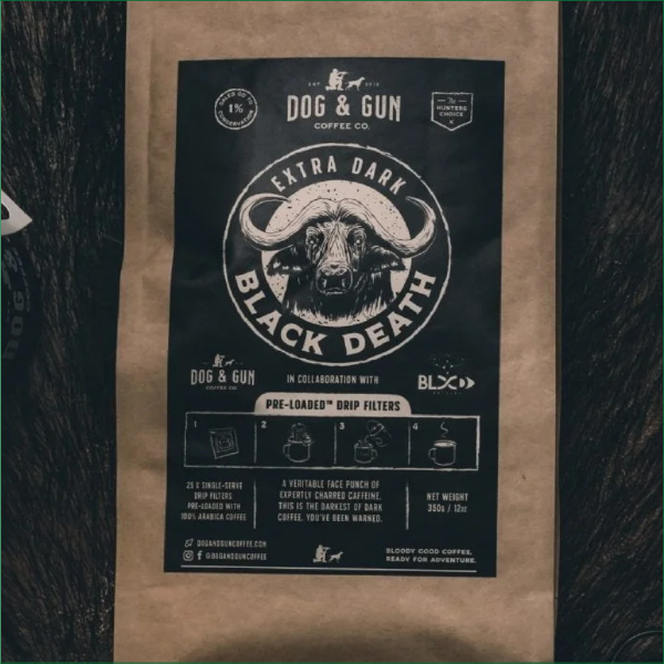 DOG & GUN BLACK DEATH PRE LOADED 25PK