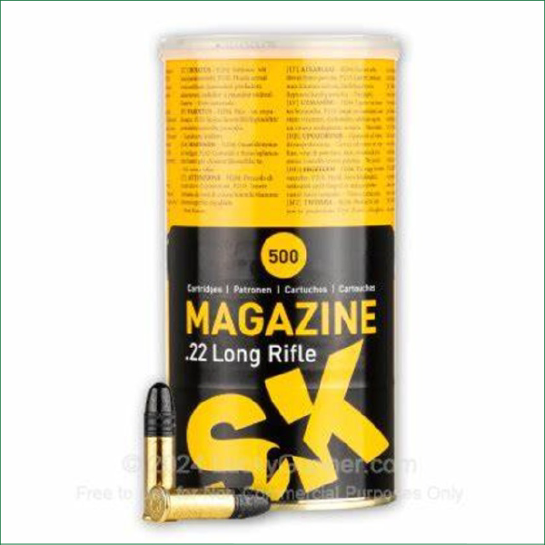 SK 22LR MAGAZINE 40GR LRN (500PK)