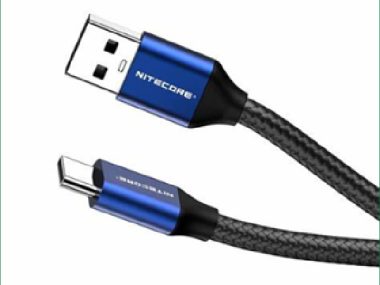 USB-A TO USB-C CHARGING CABLE 1M 3A