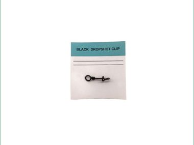 BLACK DROP SHOT CLIP 95LB 25MM 10pk