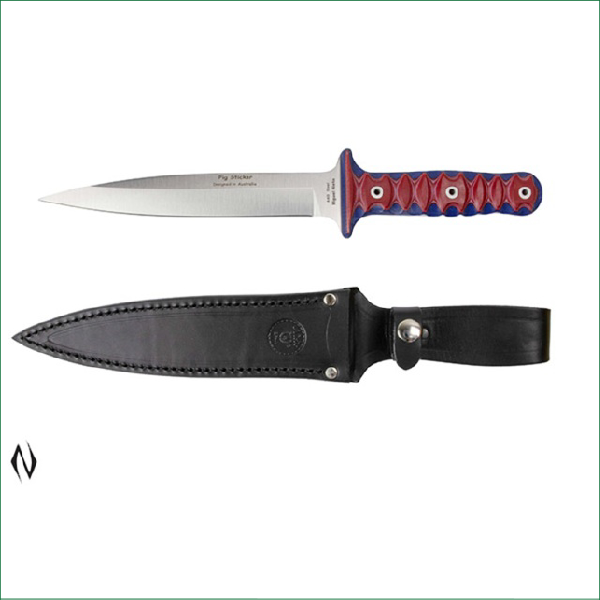 NIETO PIG STICKER 20CM BLADE AUSSIE FLAG