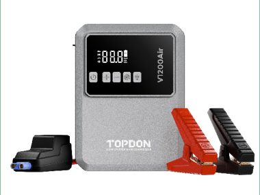 TOPDON V1200 AIR COMPRESSOR & JUMP STARTER