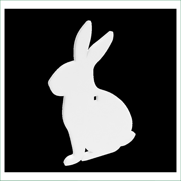 BIRCHWOOD CASEY AR500 3/8'' SILHOUETTE RABBIT