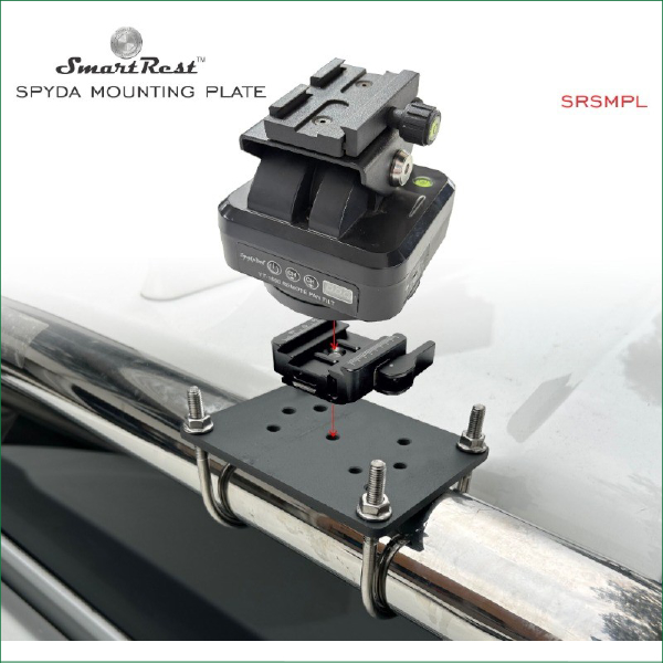 SpydaBot – Roll Bar Mounting Plate and U Bolt option