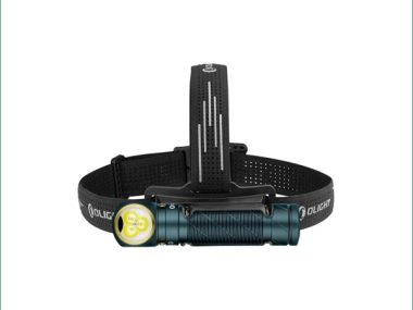 OLIGHT PERUN 3 HEAD & HAND TORCH - D/BLUE