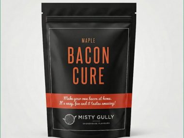 MISTY GULLY MAPLE BACON CURE 1KG