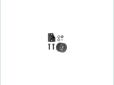 FX ANGLED MANOMETER MOUNT WITH GAUGE