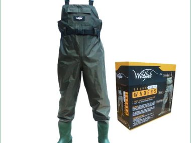 WILDFISH CHEST WADERS SIZE 8