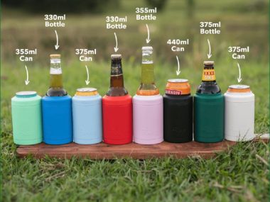 NAKIE COOLER & COFFEE CUP - BLACK