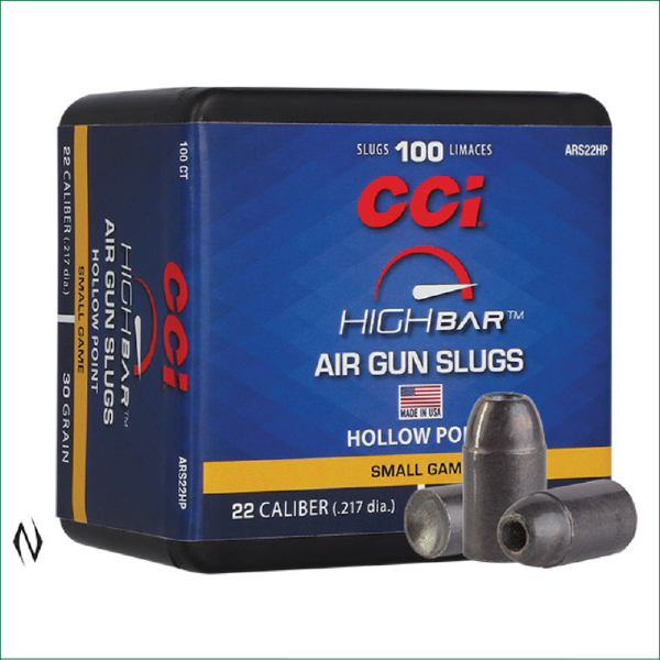 CCI 22CAL HIGH BAR HP 30GR AIR PELLETS 100PK