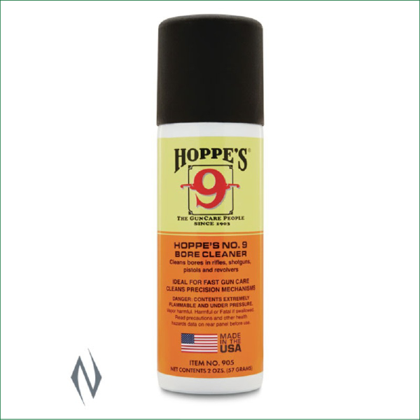 HP905 HOPPES NO 9 BORE SOLVENT 2OZ AEROSOL XXX