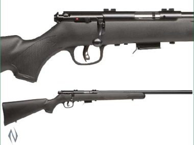 SAVAGE MKII 22LR FV BLUED VARMINT SYNTHETIC 5 SHOT