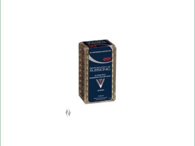 C74 CCI 22LR SUBSONIC SEGMENTED HP 40GR