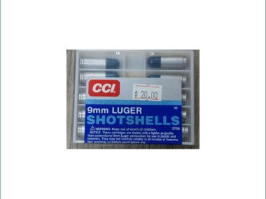 C3790 CCI 9MM LUGER SHOTSHELLS No11