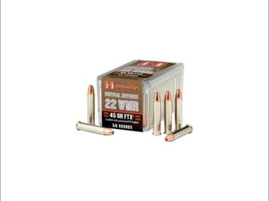 H83200 HORNADY 22WMR 45GR FTX CD