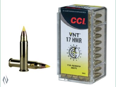 C959CC CCI 17HMR VNT 17GR TIPPED 2650FPS