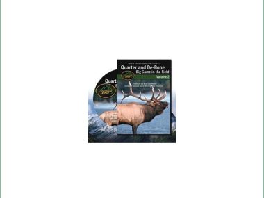 QUARTER AND DE-BONE BIG GAME IN FIELD