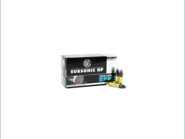 RWS 22LR SUBSONIC HP 40GR 50PK