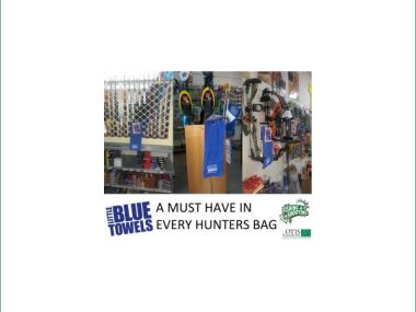 LITTLE BLUE TOWELS - SPORTING TOWEL
