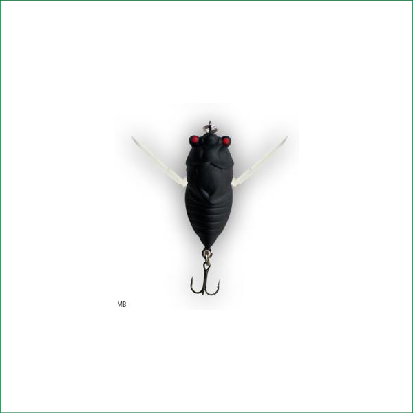 HB-MB PROFISHENT HUMBUG LURE - MATT BLK