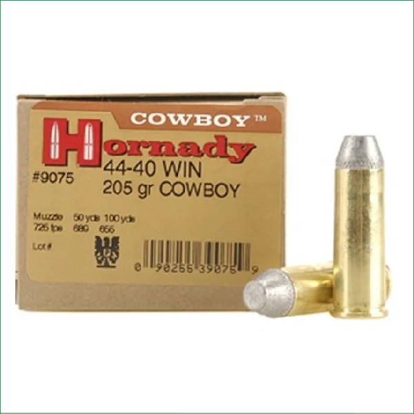 H9075 HORNADY 44-40 205GR COWBOY