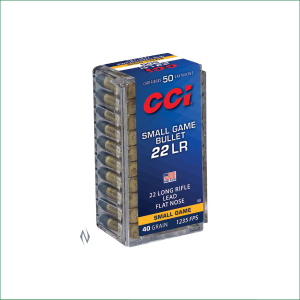 C58 CCI 22LR SGB 40GR LFN 1235FPS