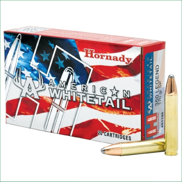 H81196 HORNADY AW 350 LEGEND 170GR INTER