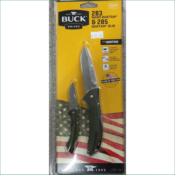 CMBO175 BUCK 283 & 285 BANTAM KNIFE PACK