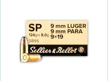 SBV310592 SELLIER & BELLOT 9MM LUGER 124