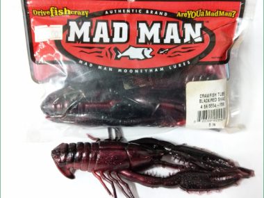 MAD MAN 5INCH YABBIE - BLACK/RED