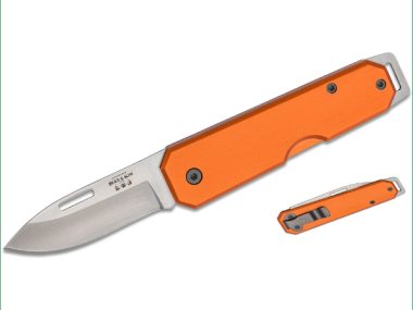 110OR BEAR 3 7/8in DROP POINT FOLDER