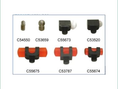 C55673 WHITE SCREW IN FRONT SIGHT - MED