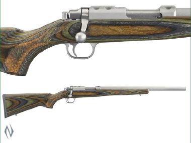 RUGER 77/17 17WSM SS VARM GREEN LAM 18.5