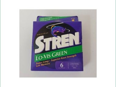 STREN LO-VIS GREEN LINE 6LB 330YDS