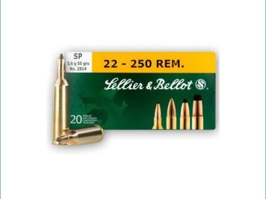 SBV330422 SELLIER & BELLOT 22-250 55GR S