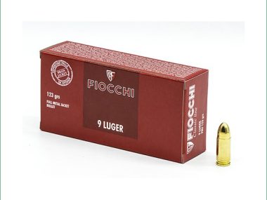 70935400 FIOCCHI 9MM LUGER 123GR FMJ