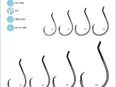 GAMAKATSU 1/0 OCTOPUS CIRCLE HOOKS 6PK