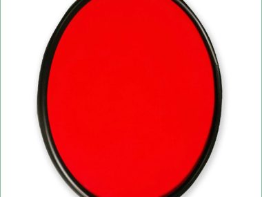PN231-R POWABEAM 245MM RED GLASS LENS